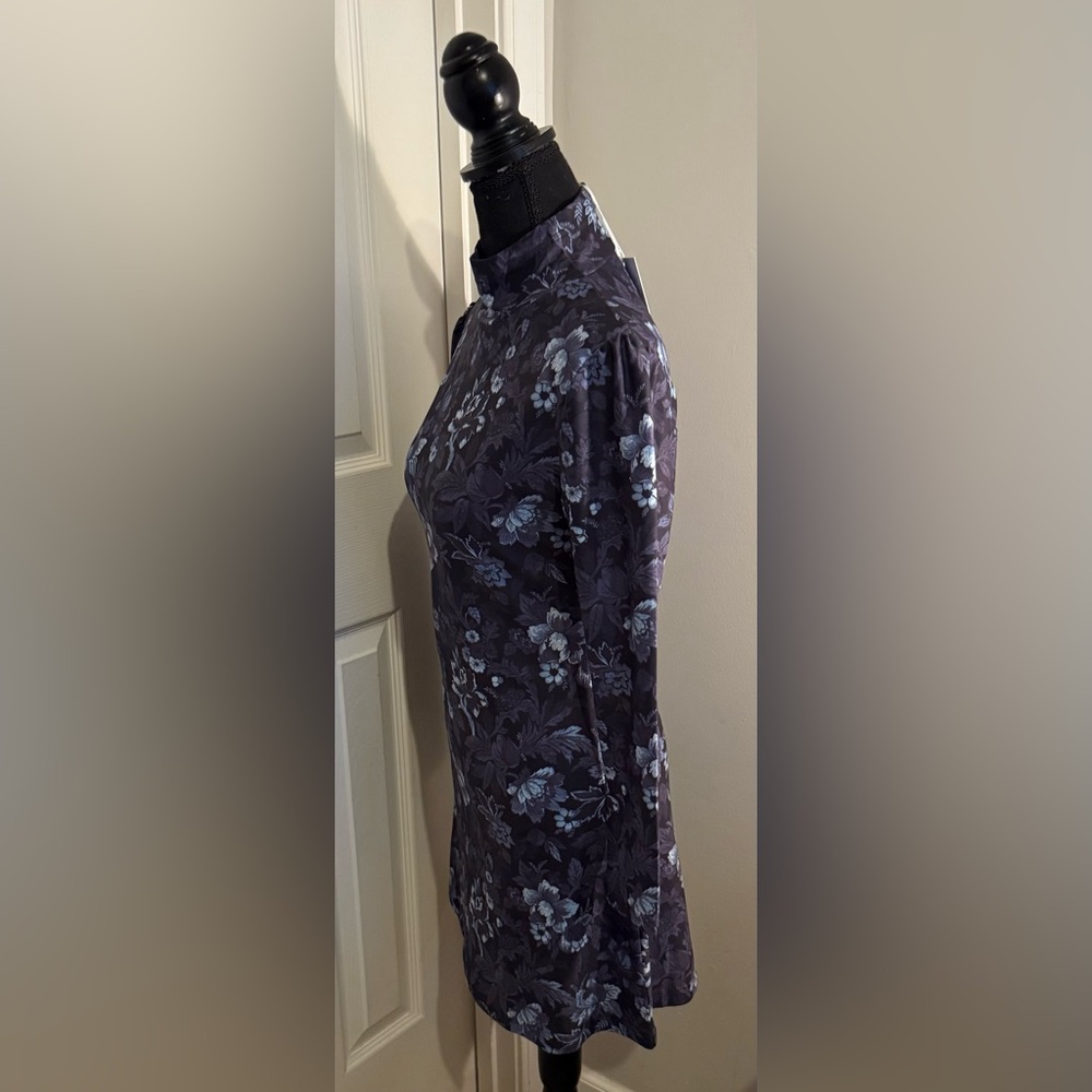 Smith & Quinn Dottie Dress Royal Rose Floral XS NWT - Picture 3 of 7